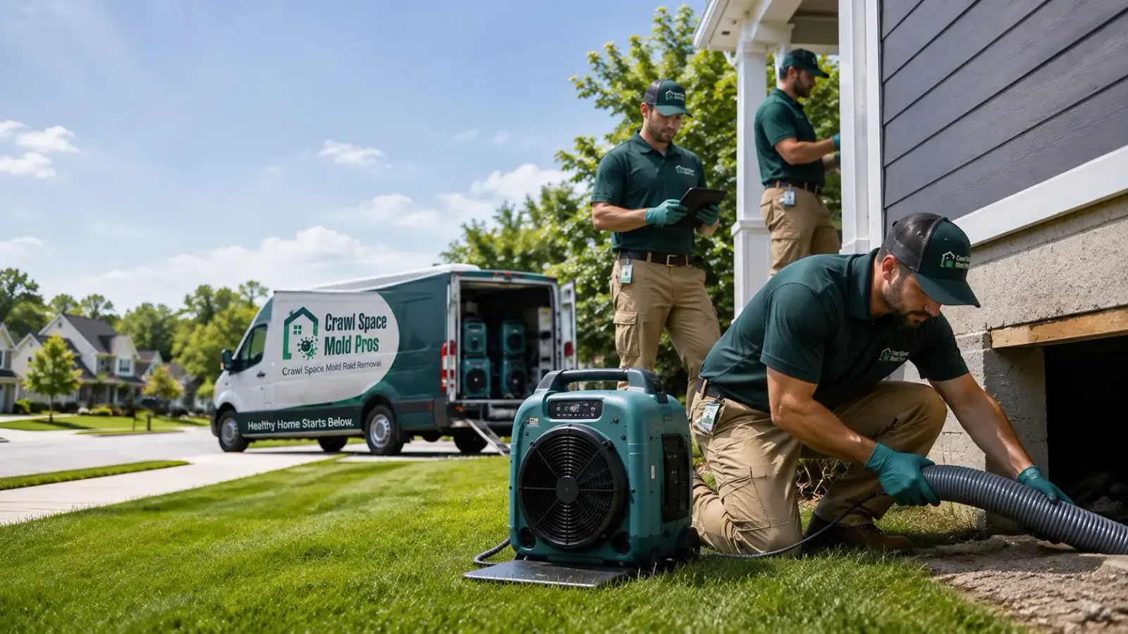 Crawl Space Mold Removal in Mcmillan, MI
